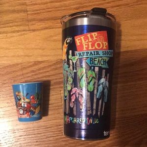 COPY - - Margaritaville shot cup and tervis 20oz tumbler